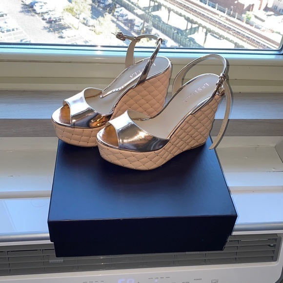 Le Silla Platforms size 8 - handmade in Italy - Picture 1 of 4